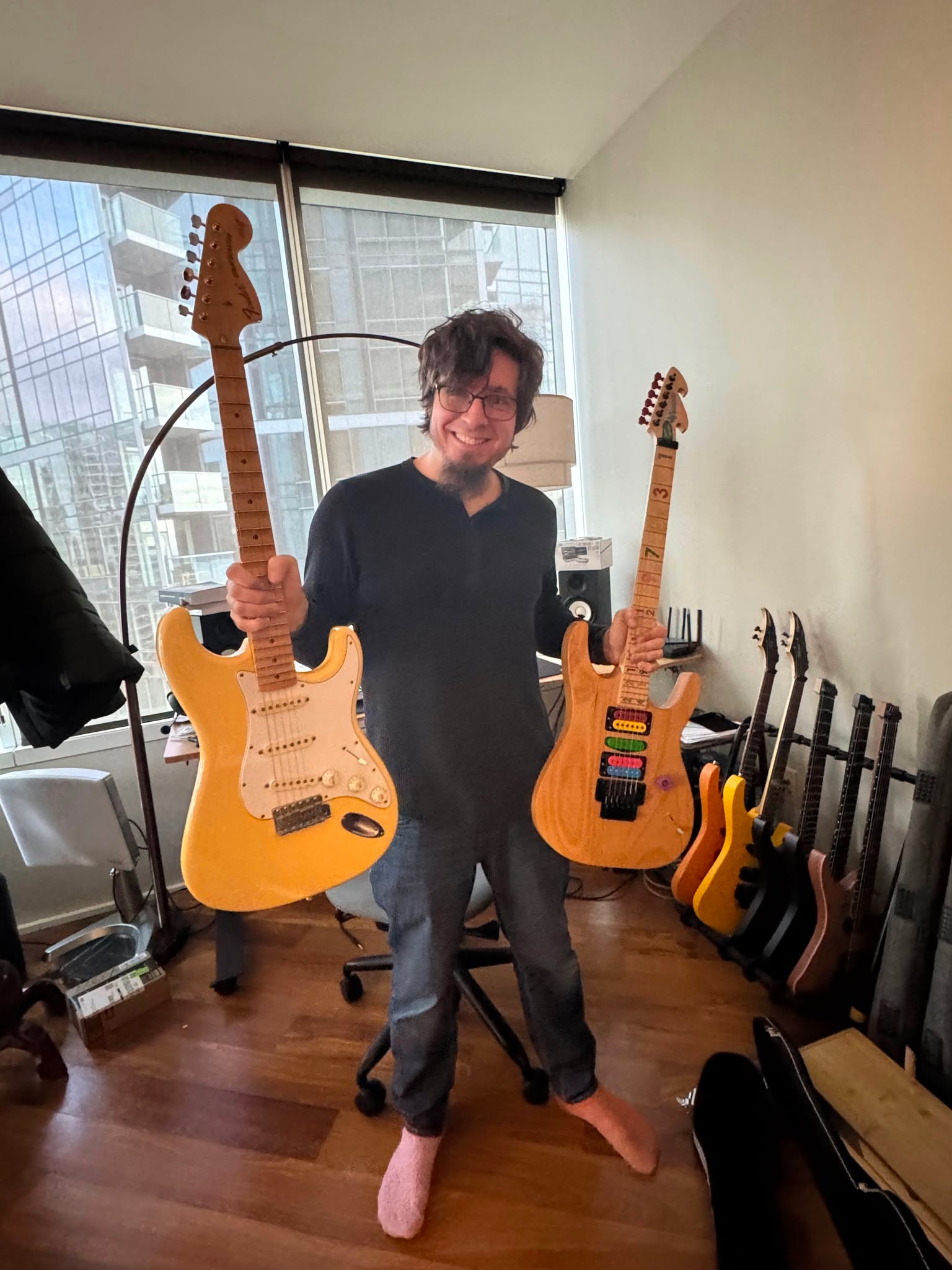 Guitar collection